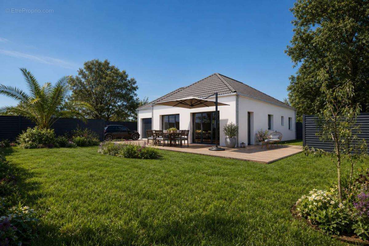 Terrain constructible - treillieres - bourg - photo 2