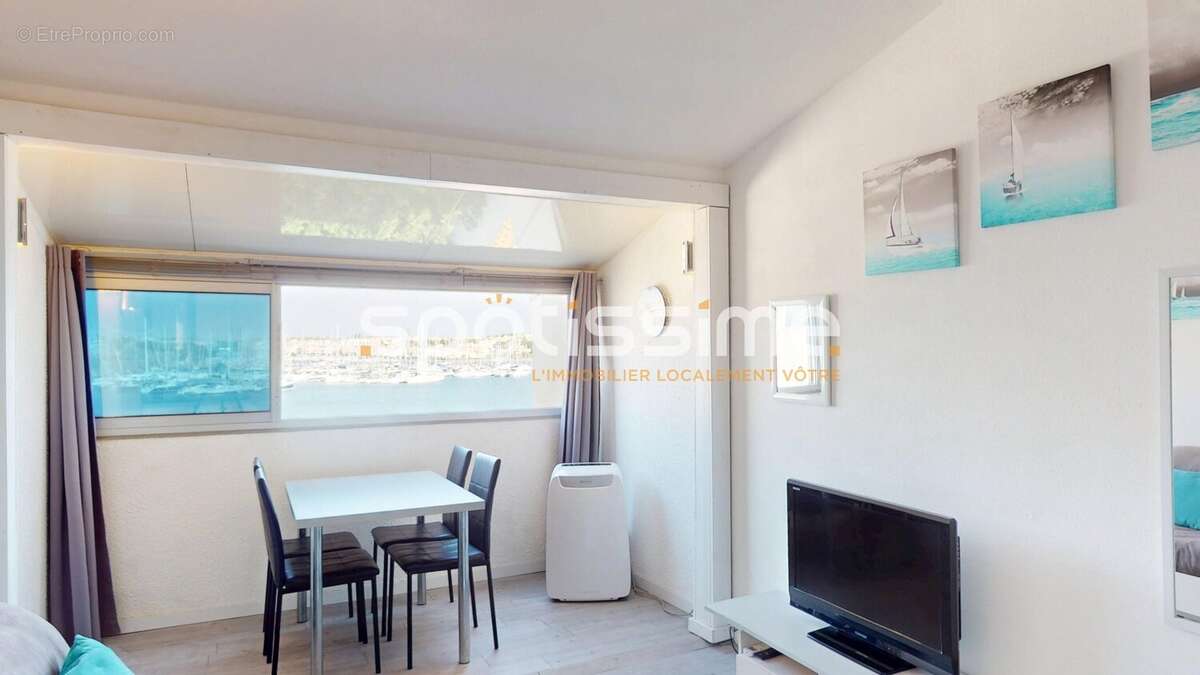 CAP D'AGDE  ÎLE DES PÊCHEURS  Studio cabine dernier étage avec vue panoramique - photo 12