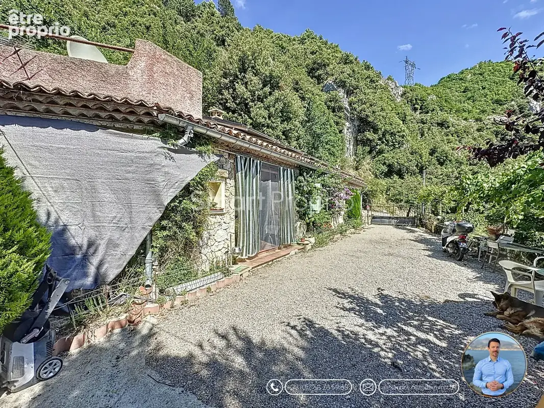 Domaine paradisiaque unique 5 hectars  au calme exceptionnel  - maison autonome 4p - vue dégagée mer - photo 3
