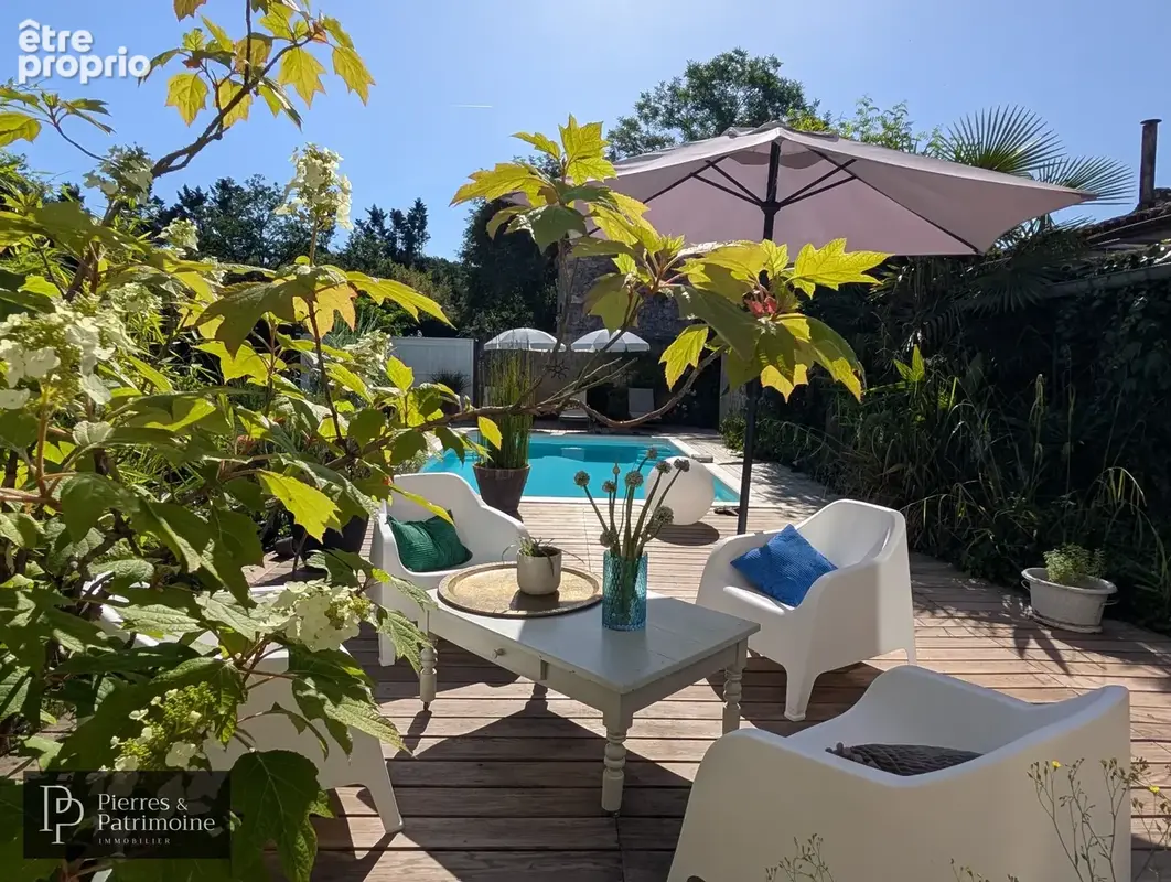 Belle propriété de ville en pierre avec jardin, piscine et potentiel proche CASTELJALOUX - photo 4