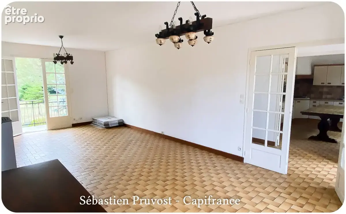 Maison à vendre 4 pièces SAINT PARDOUX LA RIVIERE (24), maison P3, terrain 2158m2, accès petit cours d'eau, 2 chambres - photo 4