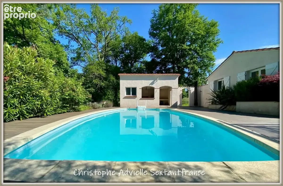 Maison contemporaine , studio d'invités, garage, piscine , pool house sur 5090 M2 de parc - photo 15