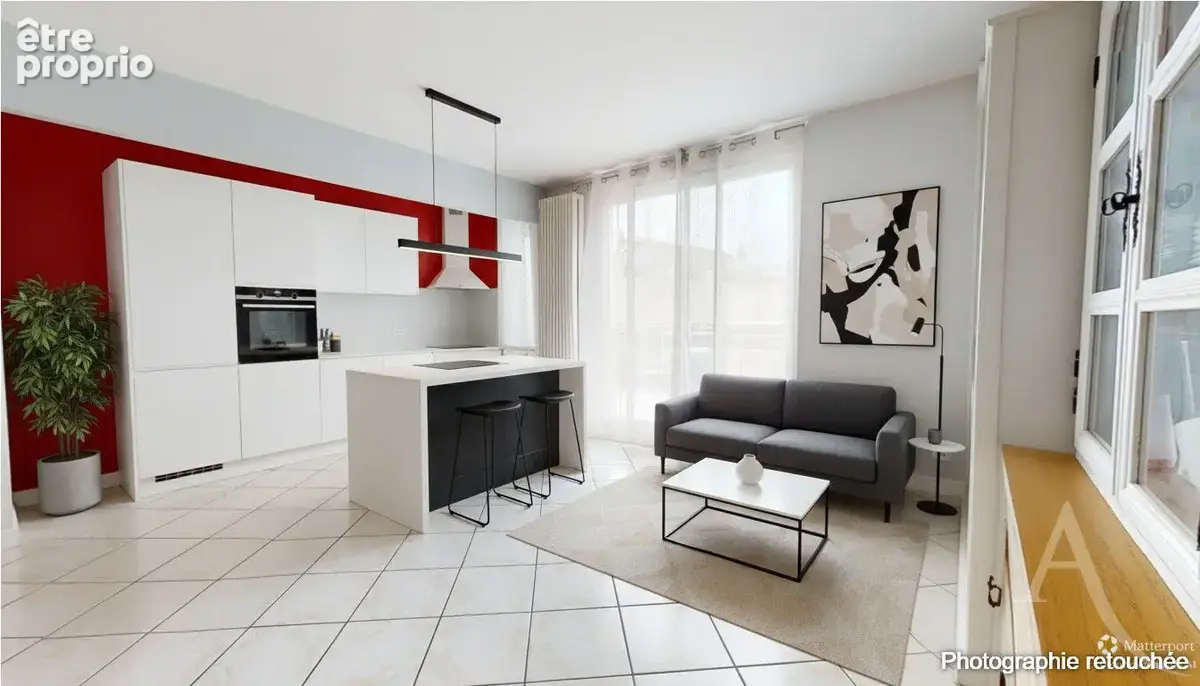 EXCLUSIVITE - T3 Duplex avec terrasse - Calme - Grenoble (Rue Beauvert) - photo 5
