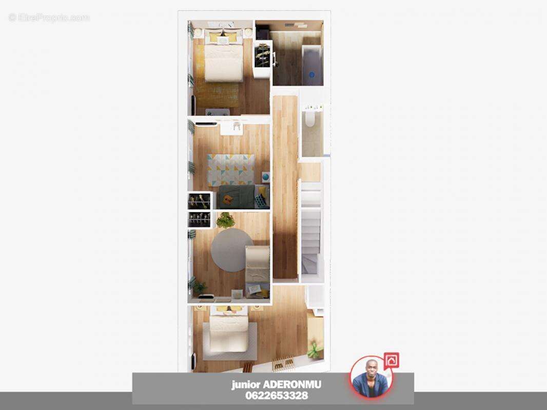 Appartement à L'ILE-SAINT-DENIS