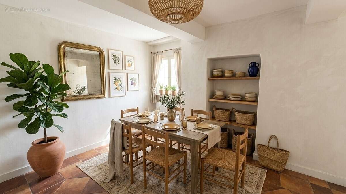 Très belle maison de village en pierres avec cour intérieure et balcon - photo 11