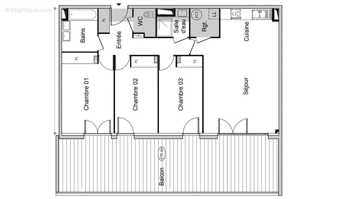 Photo 5 - Appartement à VALRAS-PLAGE