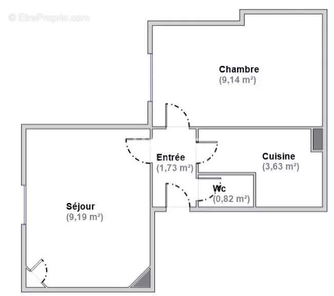 Appartement à PARIS-14E