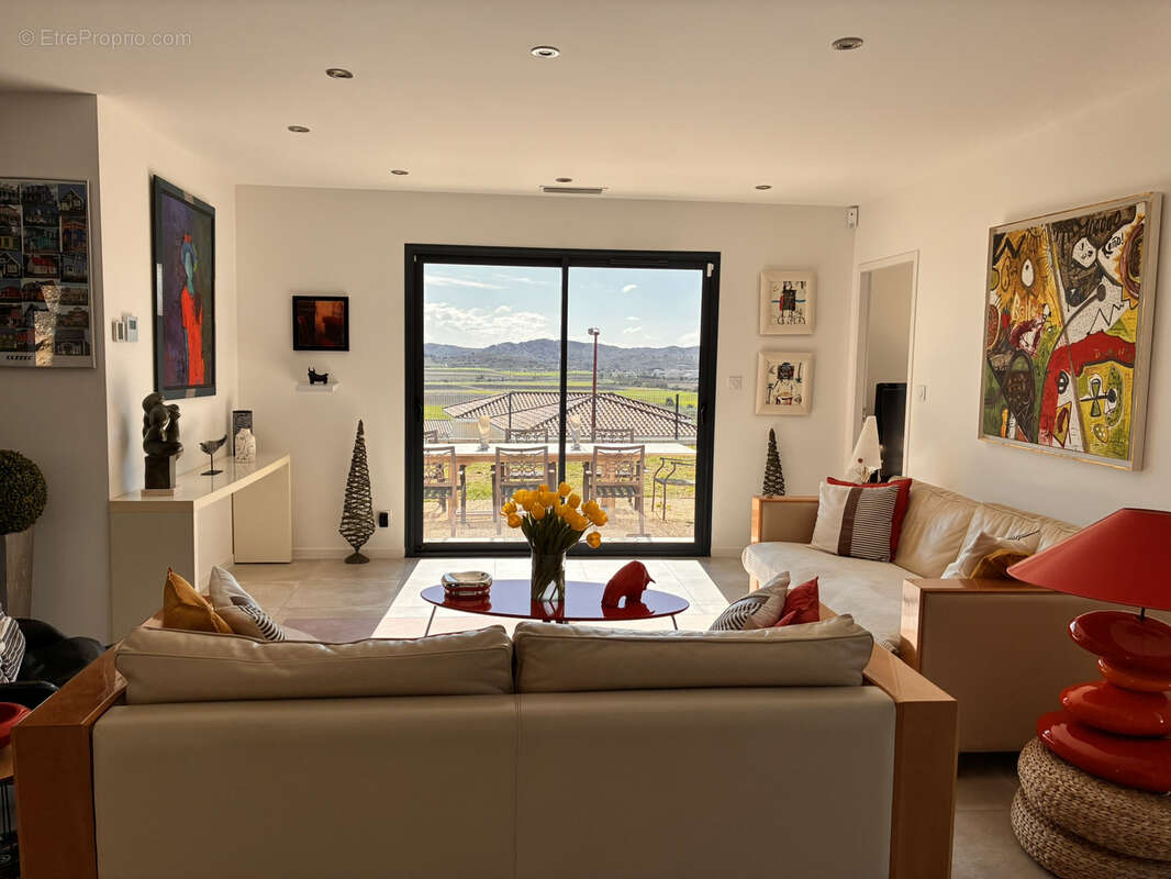 A 5 mn de narbonne et 20 mn de gruissan - villa contemporaine avec vue panoramique - photo 2