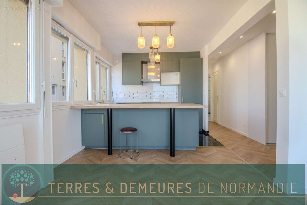 Dieppe Front de Mer  Appartement de 93,25 m² avec Vue Mer et Jardinet, à 5 Minutes du Centre-Ville - photo 9
