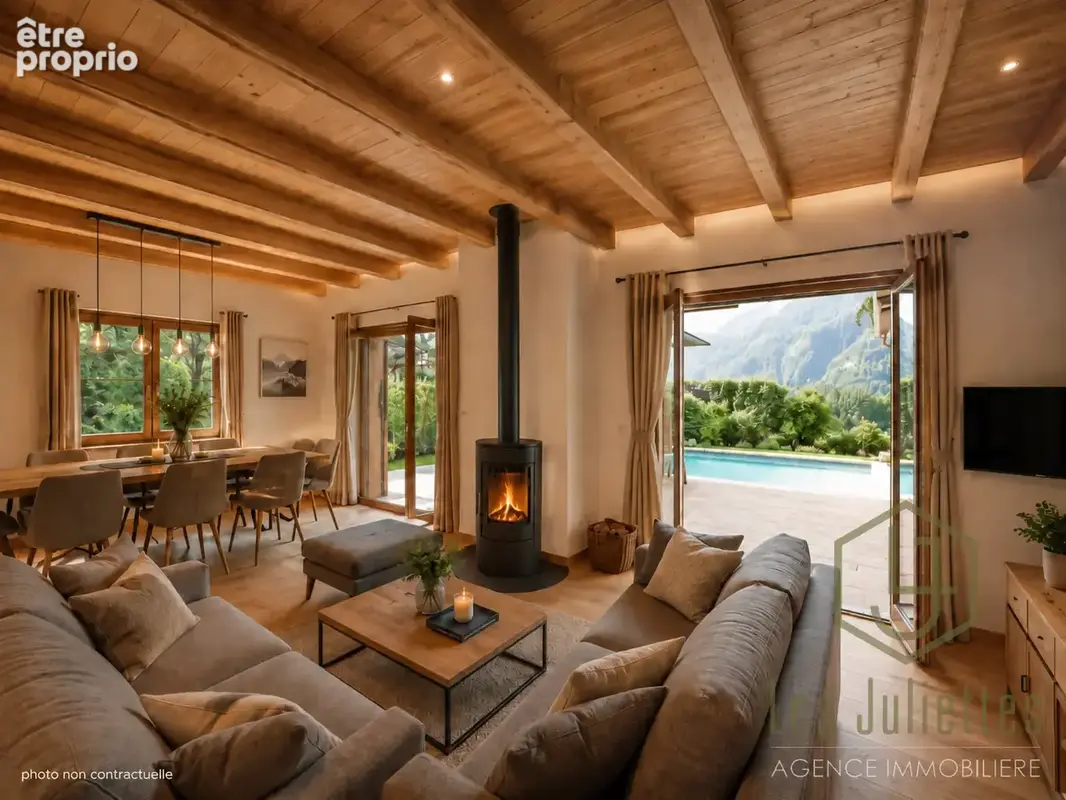 Chalet familial de charme le biot - quartier résidentiel prisé et ensoleillé - photo 4