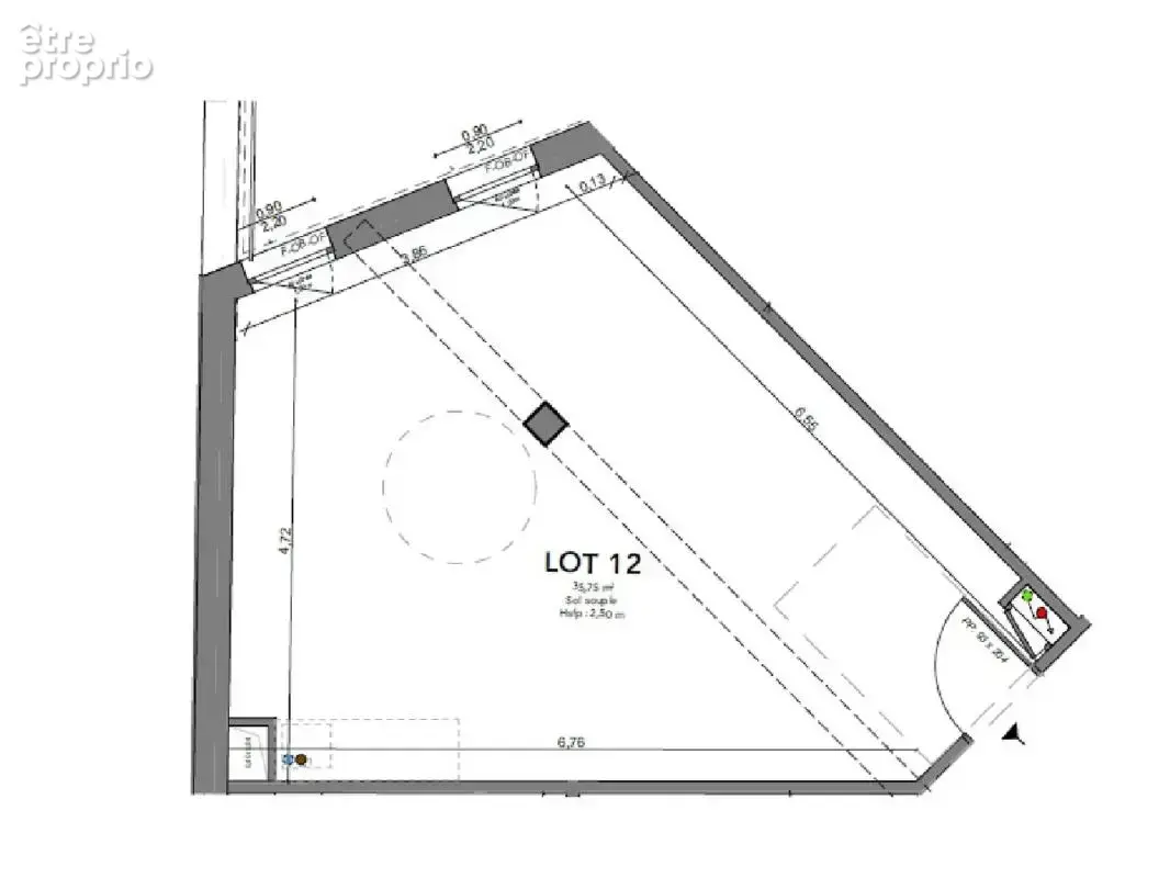Commerce 35 m² à vendre à Hermanville-Sur-Mer (14880) - photo 1