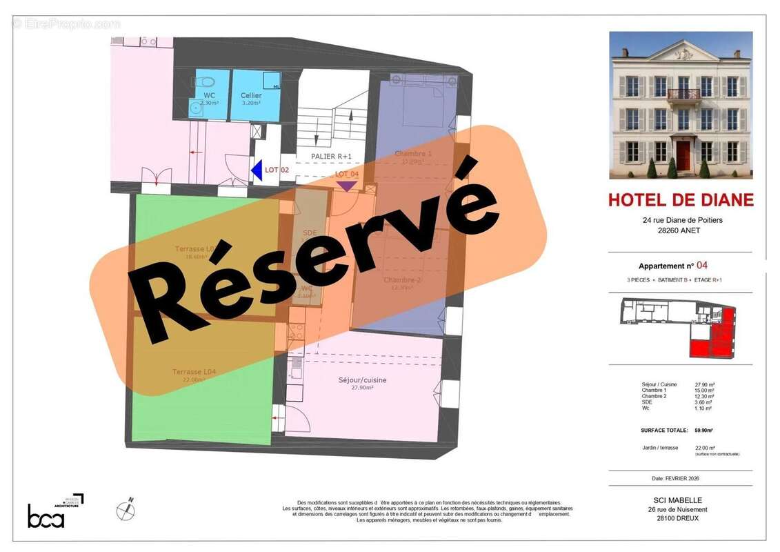 Appartement à ANET