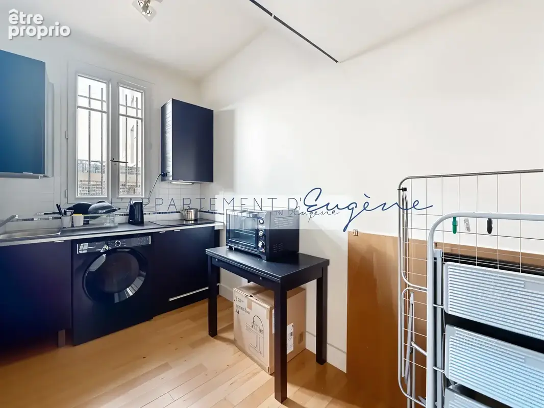 Studio lumineux   Ménilmontant / Saint-Maur   copropriété années 30 - photo 8