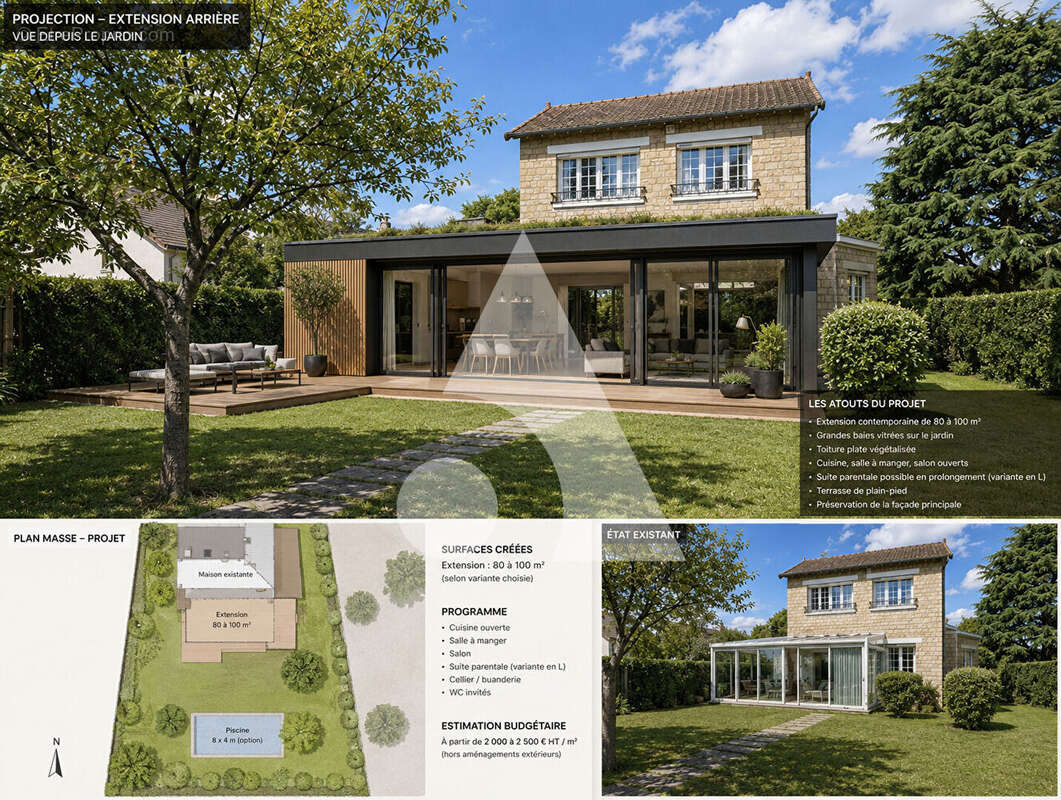 Maison avec grand jardin - val d'herblay - photo 14