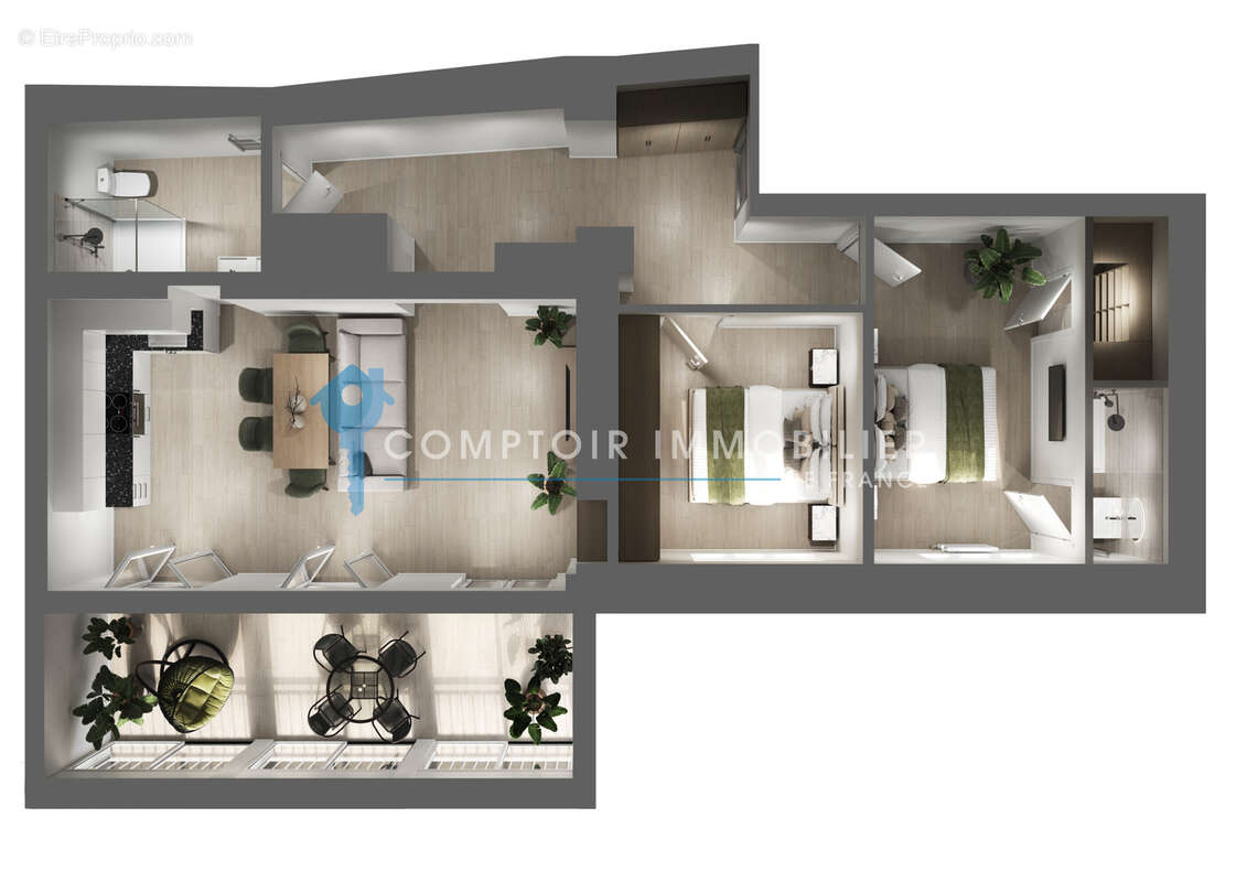 Appartement à NIMES