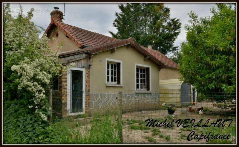 Maison à vendre 3 pièces GANNAY SUR LOIRE (03), deux chambres, terrain 1,43 ha - photo 2