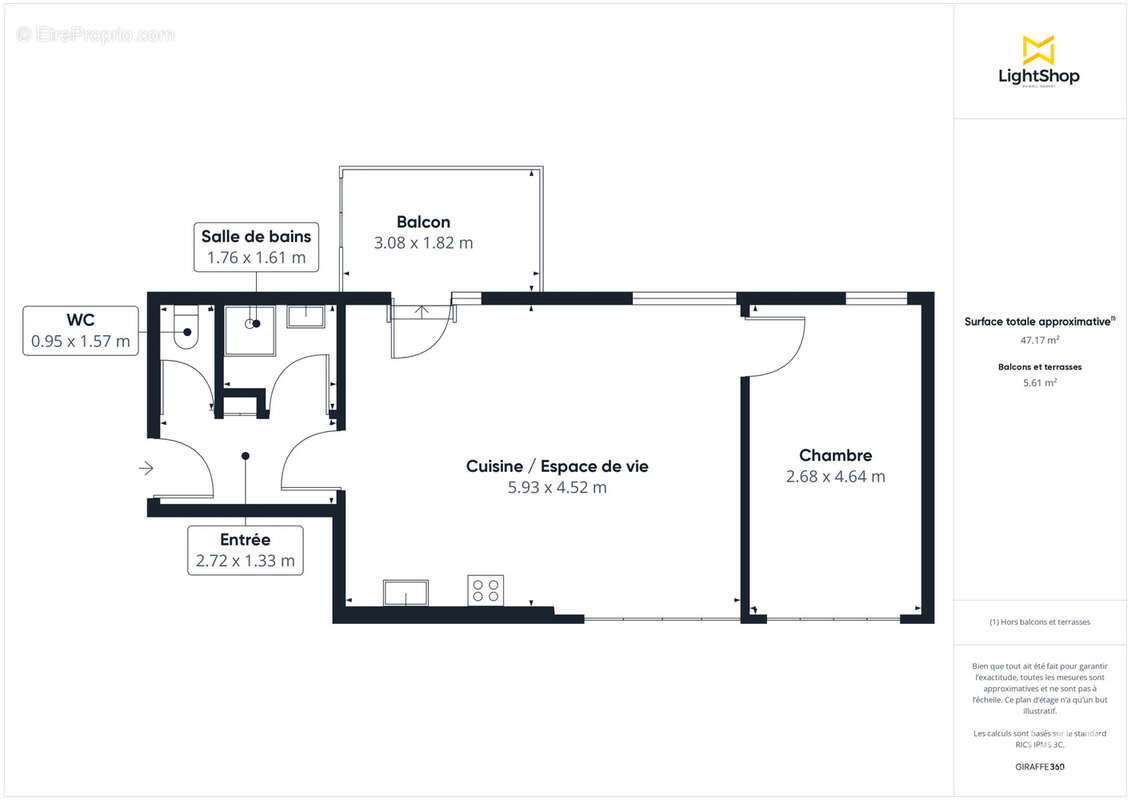Appartement à CHENNEVIERES-SUR-MARNE
