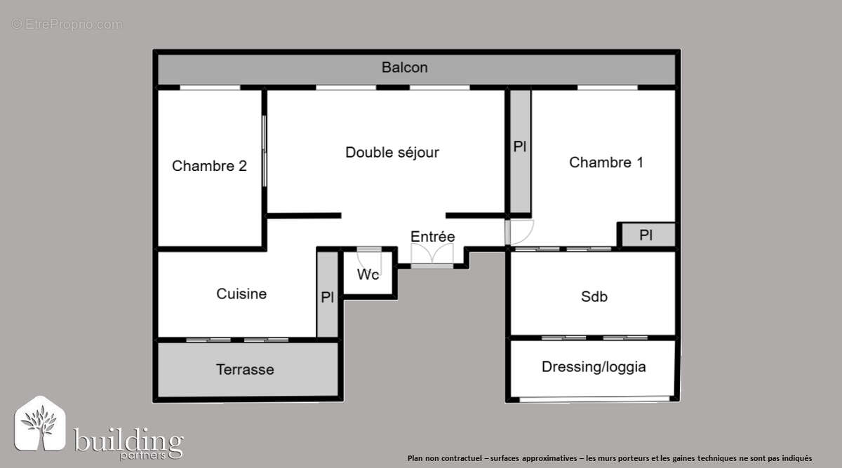 Neuilly-sur-Seine Château - Appartement coup de coeur 4 pièces de 115,75 m² avec terrasses - photo 2