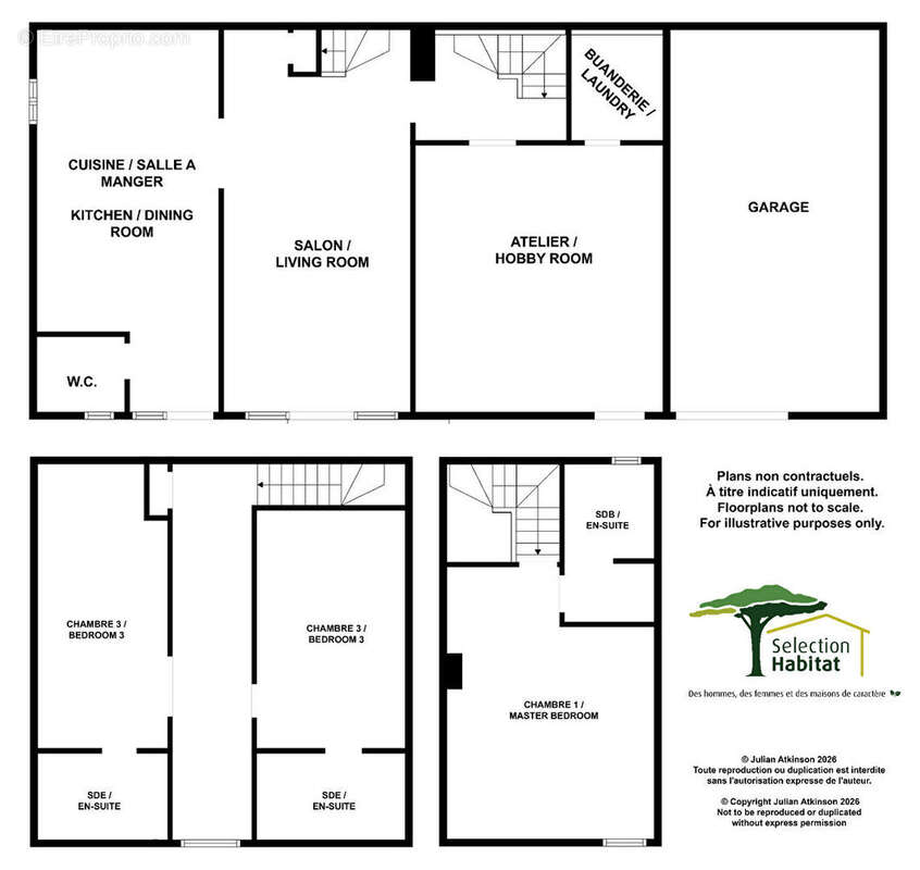 Maison de village rénovée  3 chambres avec salle d'eau privative  Village recherché - photo 15