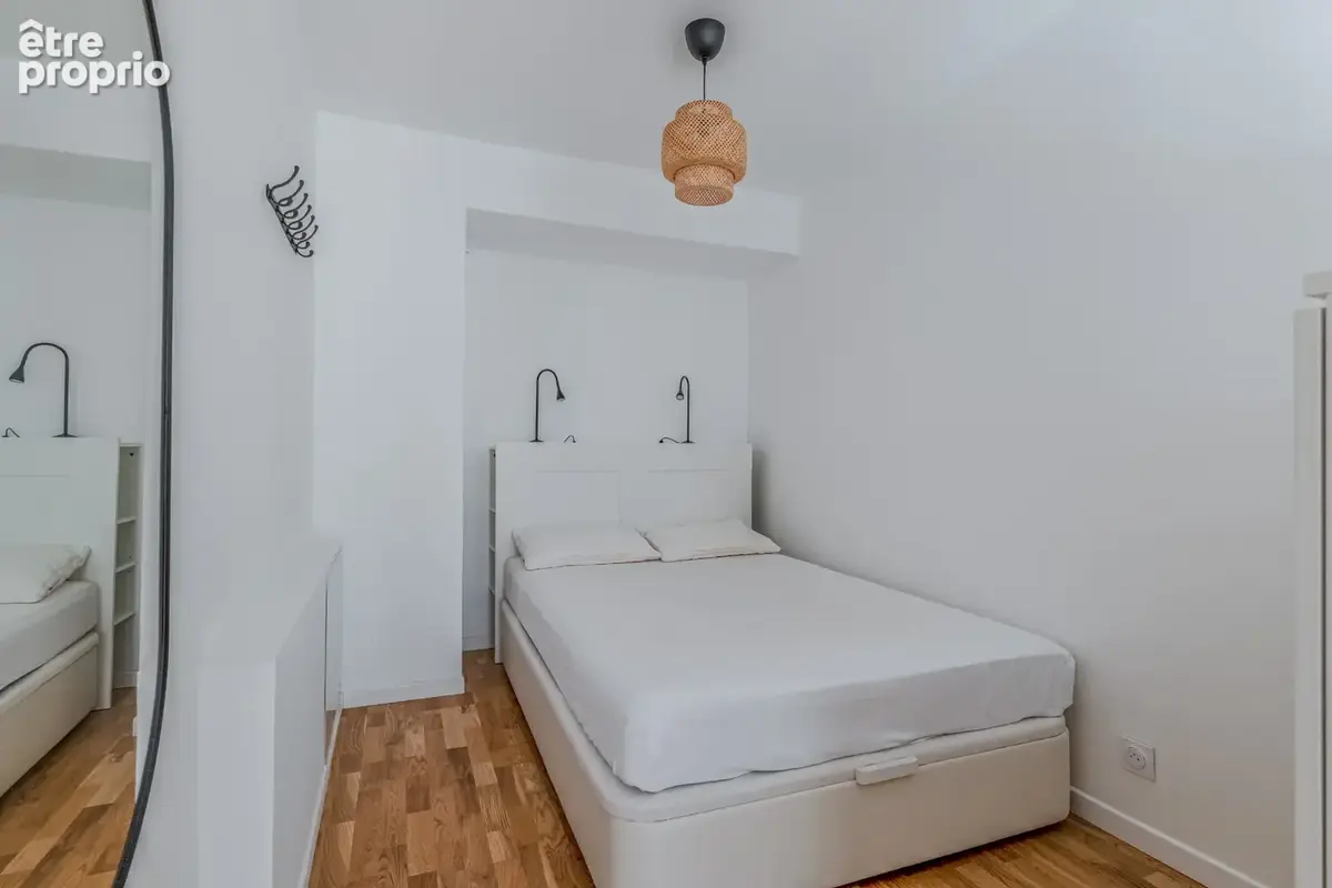 Appartement à vendre 2 pièces LYON 8EME ARRONDISSEMENT (69) rénové balcon calme - photo 7