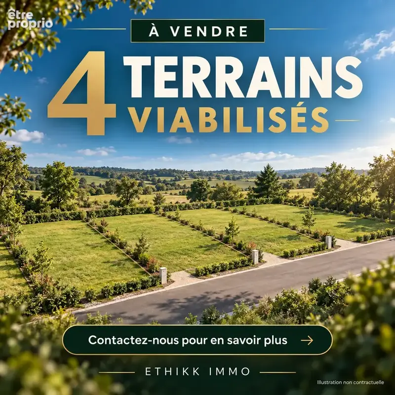 À vendre   4 terrains viabilisés - photo 2