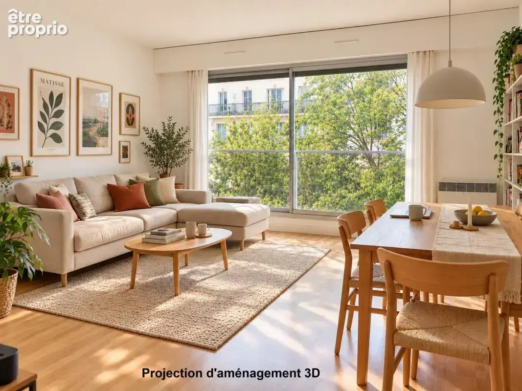 Appartement à PARIS-20E