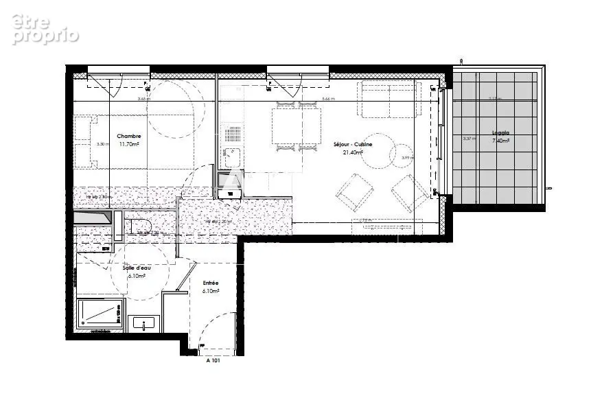 Appartement 45 m² à Salon-De-Provence  - photo 2