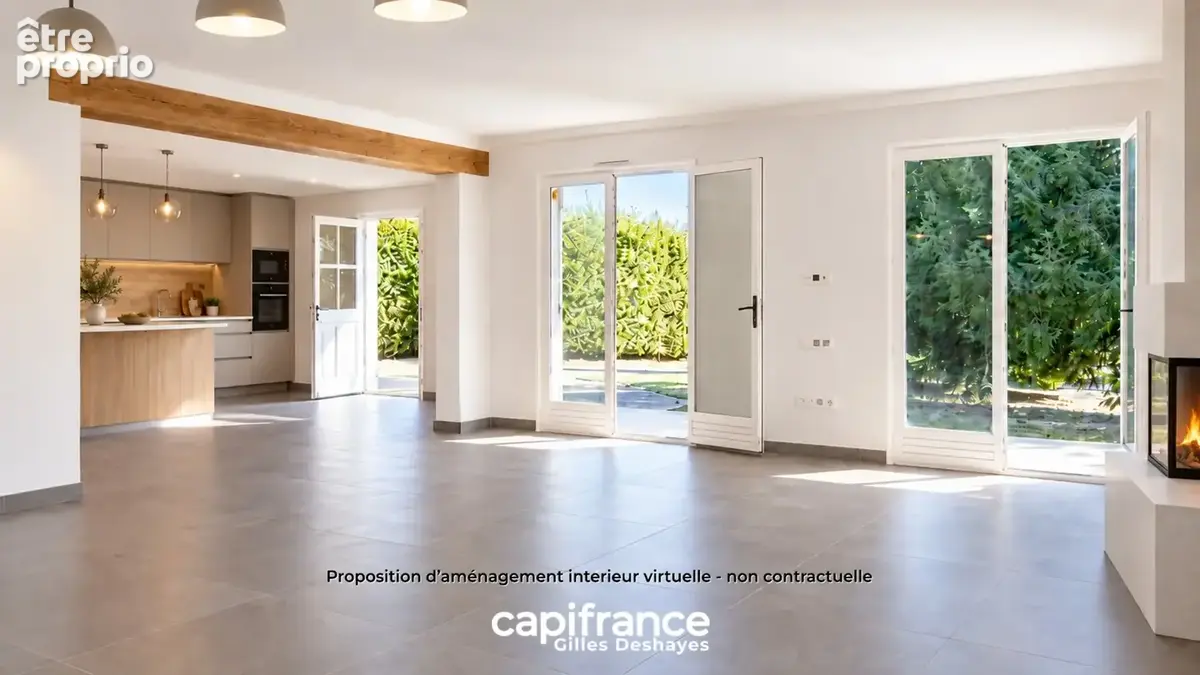 Cruzilles-lès-mépillat (01290) – tout de plain-pied – 3 chambres – piscine 12 × 4 – 78,6 m² de dépendances – terrain 2 710 m² - photo 10