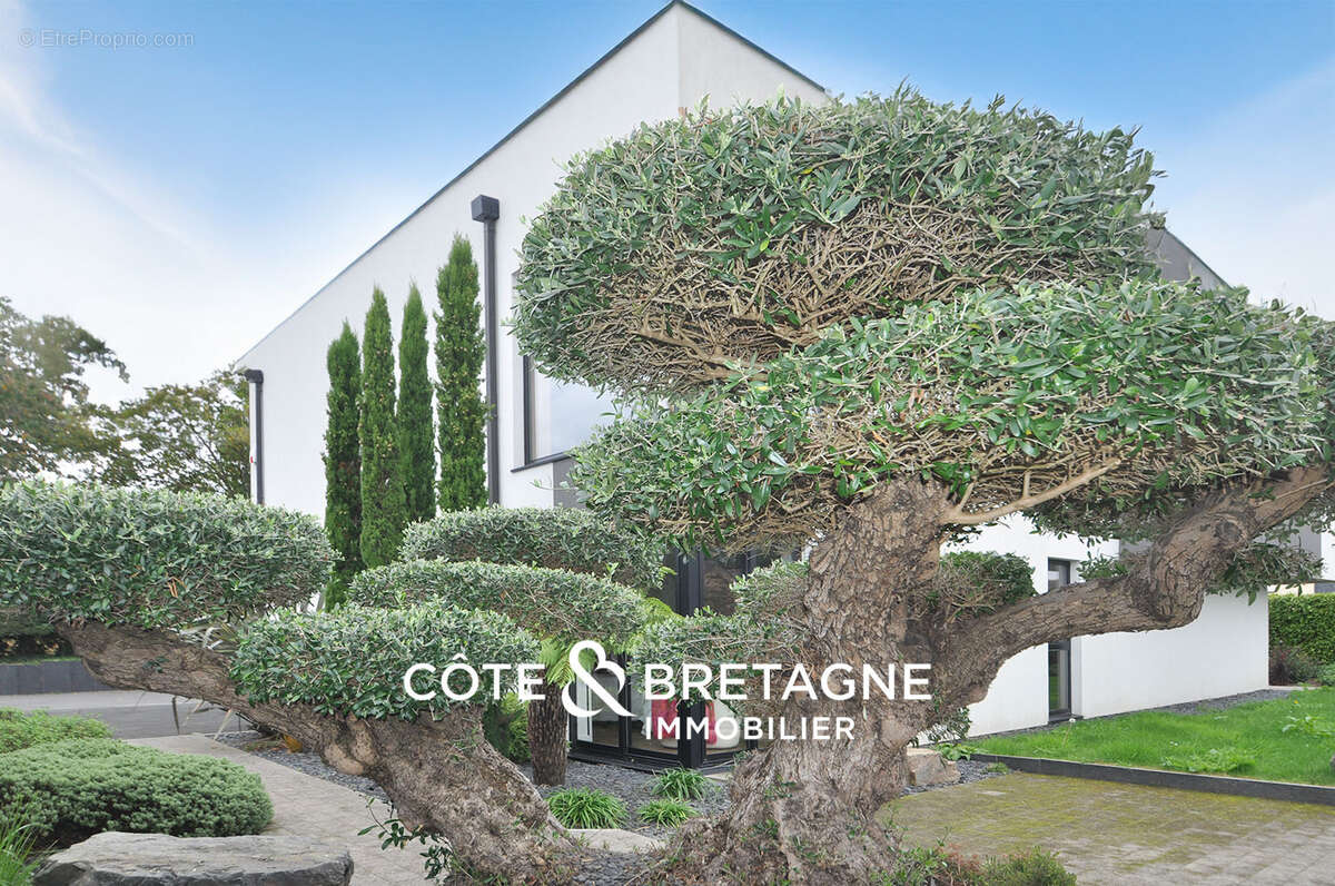 Maison contemporaine a plerin, proche des rosaires avec petite vue mer  réf : 202593 - photo 7