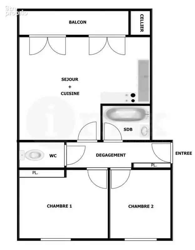 Clichy - 3 pieces balcon - 529 000 fai - photo 6