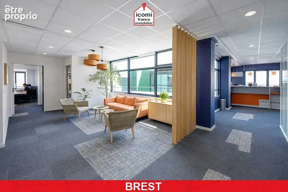 Finistere - brest (29200) - a vendre - locaux disponibles de 462m² pour 2027 - 14 bureaux - 2 salles de reunion - immeuble dalle - photo 6