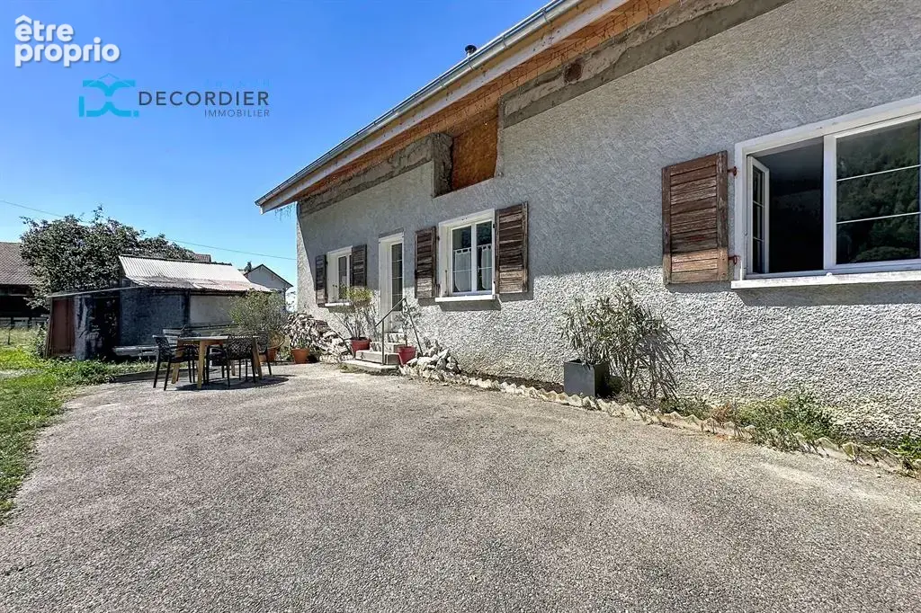 Orcier – maison mitoyenne avec fort potentiel, terrasse et vue montagne 81 m² et 105m² a amenager - photo 22