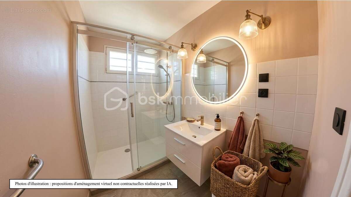 Maison 84 m2. Plain-pied de charme avec Jardin Arboré & Double Garage - photo 17