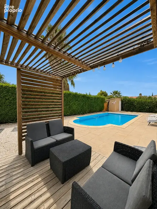 Villa méditerranéenne plain-pied 4 faces avec piscine et garage - photo 18