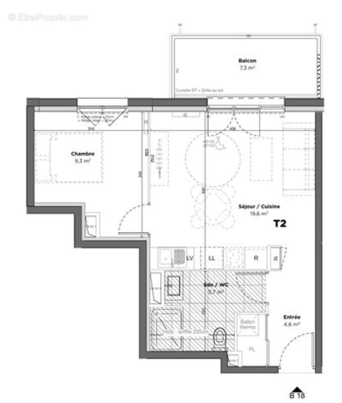 Appartement à SAINT-SULPICE