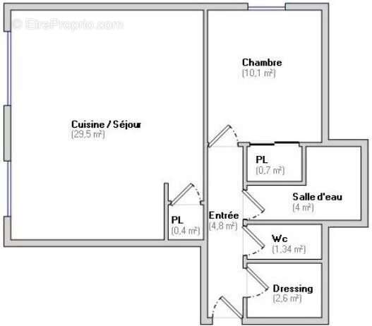 Appartement à COURBEVOIE