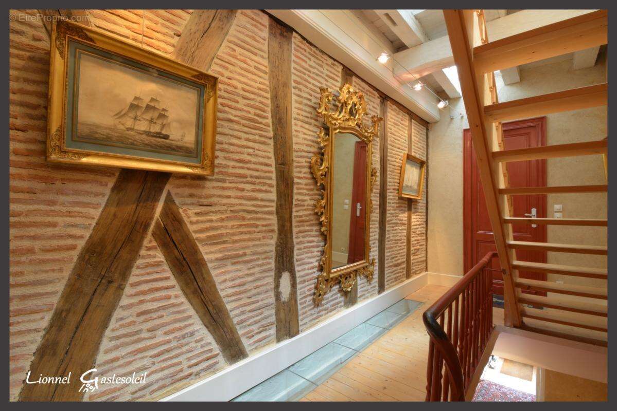 Maison de ville de caractère à vendre 3 à 4 chambres avec vue sur la Dordogne à SAINTE FOY LA GRANDE (33) - photo 21