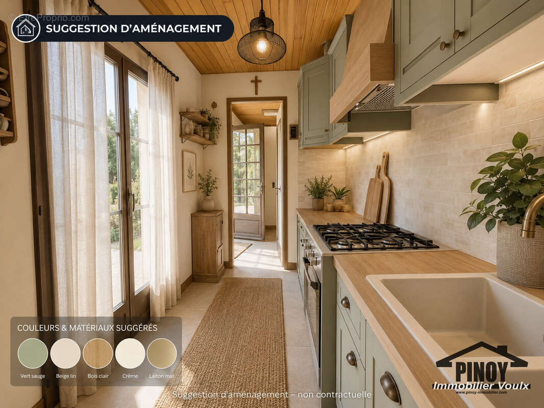 Maison de plain pied sur 1.961m2 de jardin - photo 5
