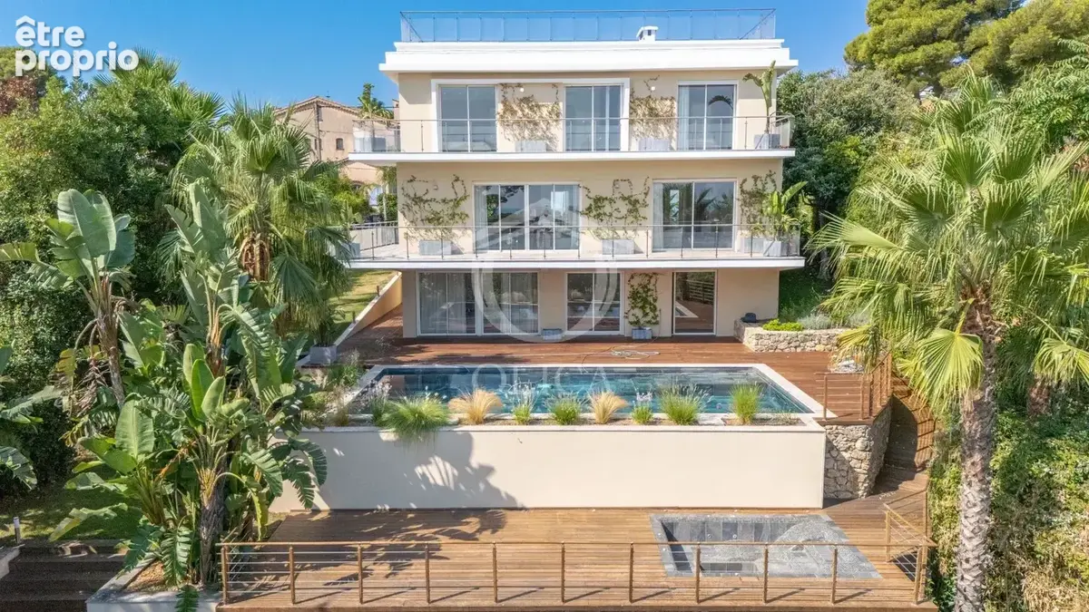 Villa contemporaine rénovée avec vue mer panoramique - cap d'antibes - photo 29