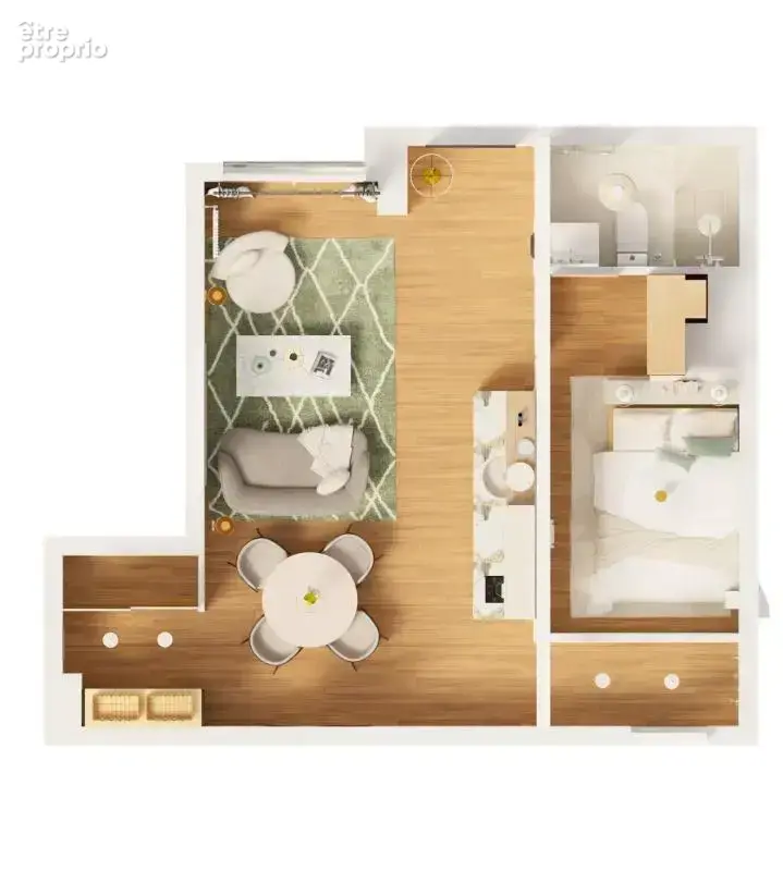Paris 14e – 2 pièces 34,33 m² à rénover - photo 5