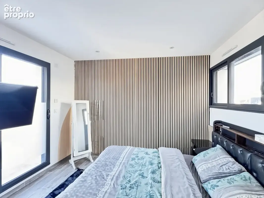 Maison d’architecte contemporaine connectée BBC 188 m² avec prestations d'exception sur parcelle de 750 m² avec piscine - photo 12