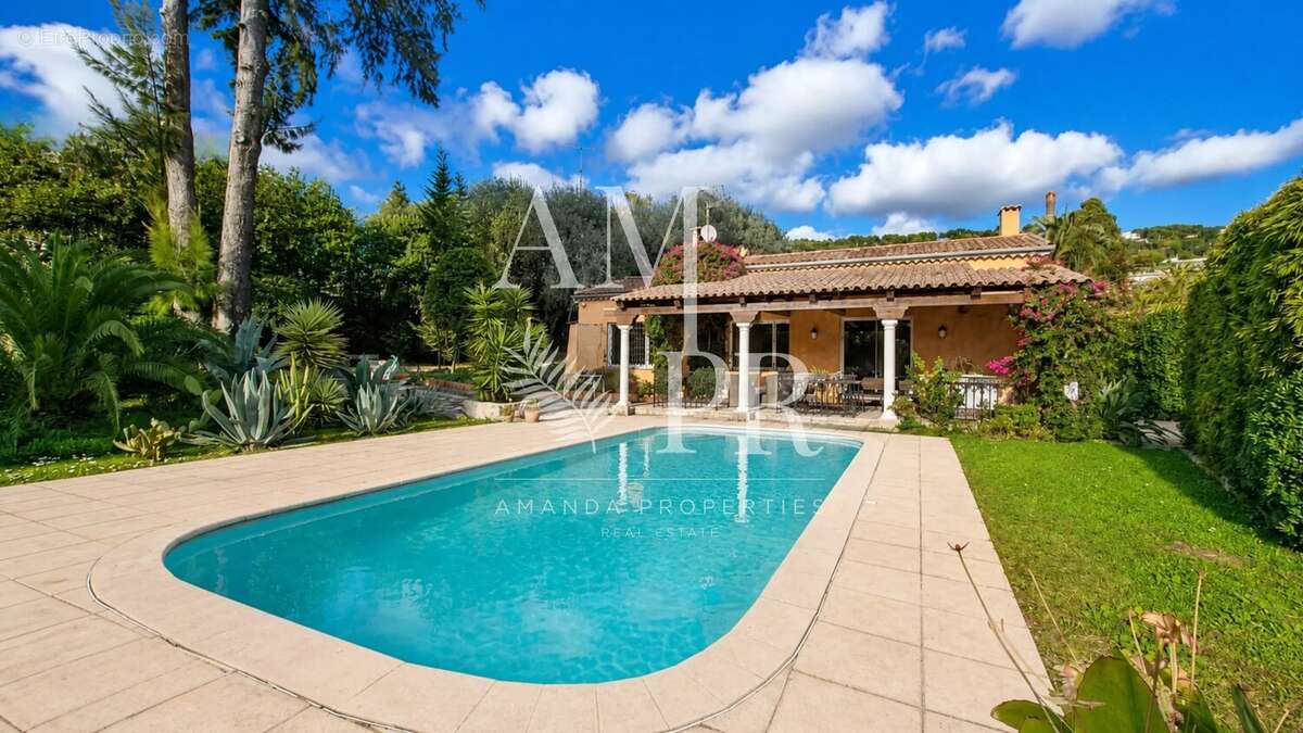 Villa Plain-Pied Cannes Californie – Terrain Plat, Domaine Fermé, Idéal Pied-à-Terre Proche Centre - photo 4