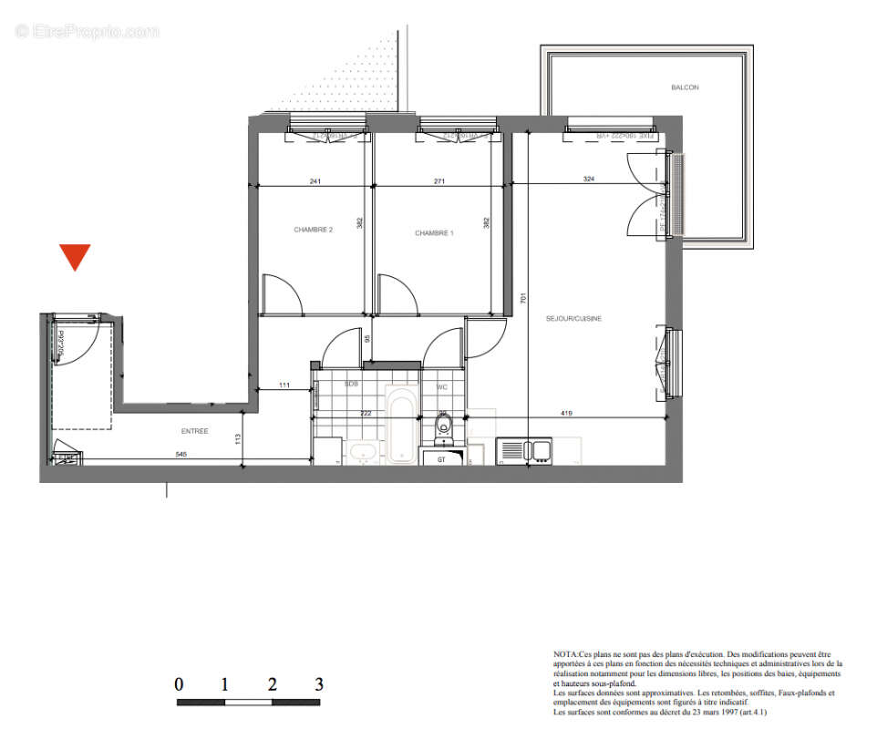 Appartement à TAVERNY