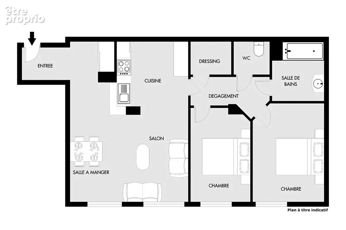 Saint Ouen sur Seine : Appartement 3 pièces - photo 9