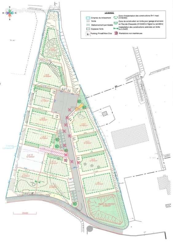 Terrain à SAINT-ALEXANDRE