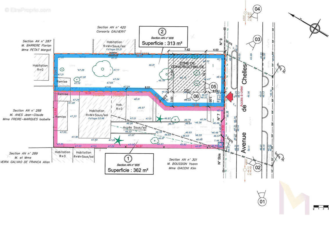 Terrain à NEUILLY-SUR-MARNE