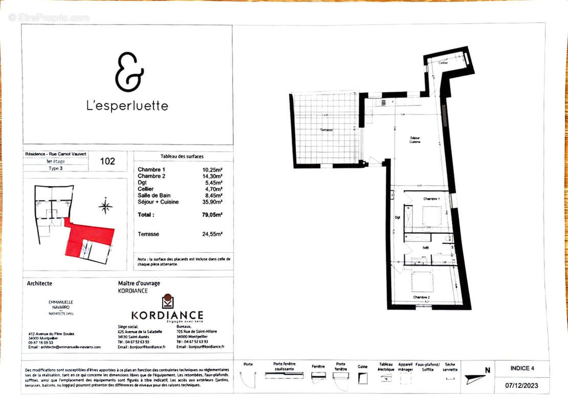 Appartement à VAUVERT
