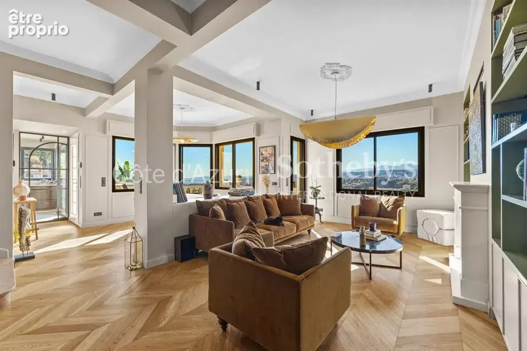 Nice Mont Boron, villa d’architecte rénovée à Victoria Park avec vue mer panoramique - photo 4