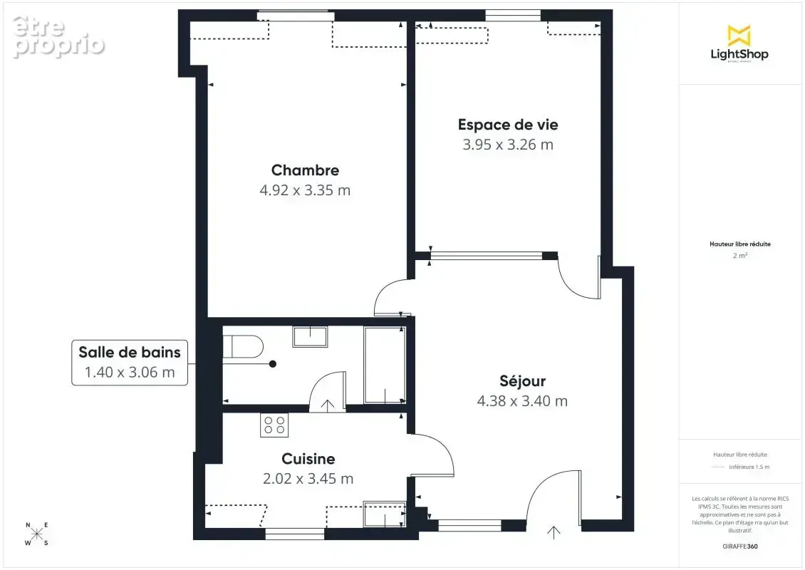 Appartement 2 pièces de 53 m² - Traversant et calme - Rue Réaumur, Paris 3e - Arts et Métiers - photo 3