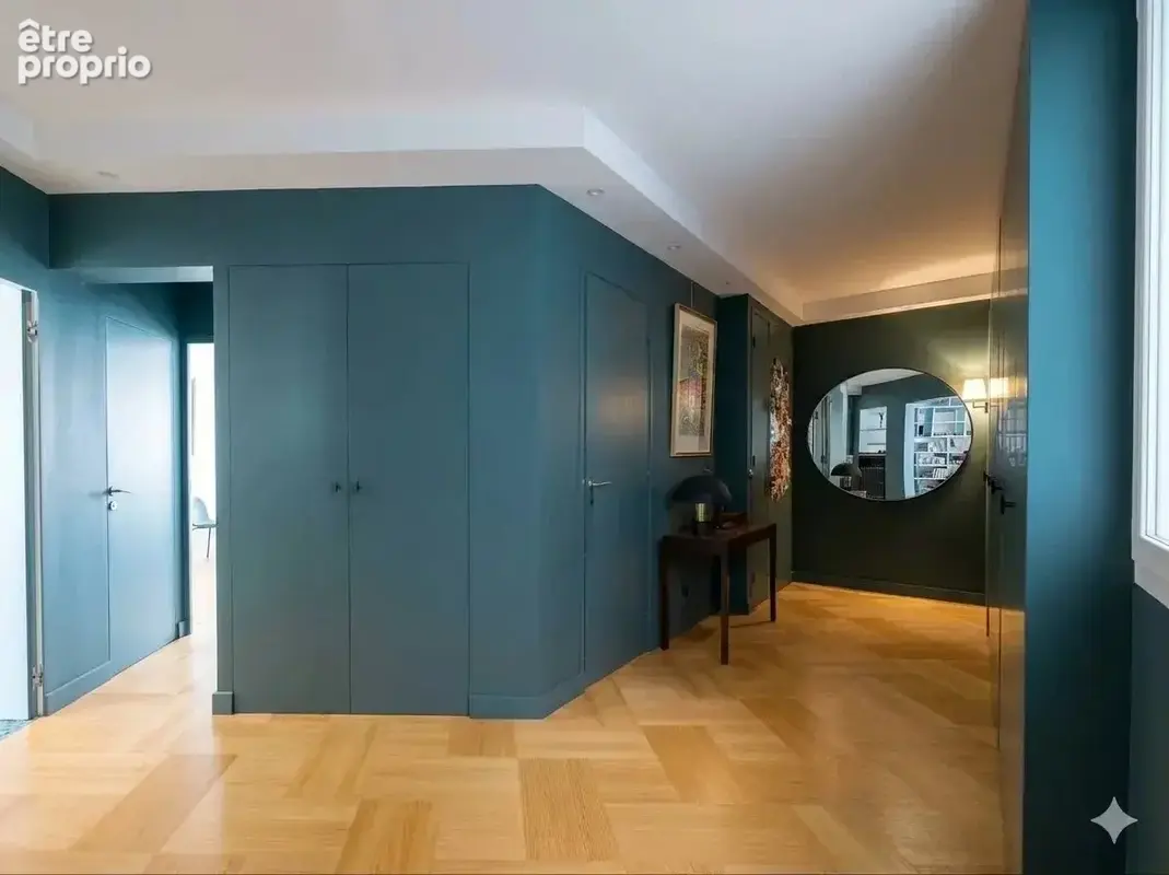 Cœur de Passy, bel appartement rénové, au calme, très lumineux,  jolie vue dégagée, ambiance village - photo 11